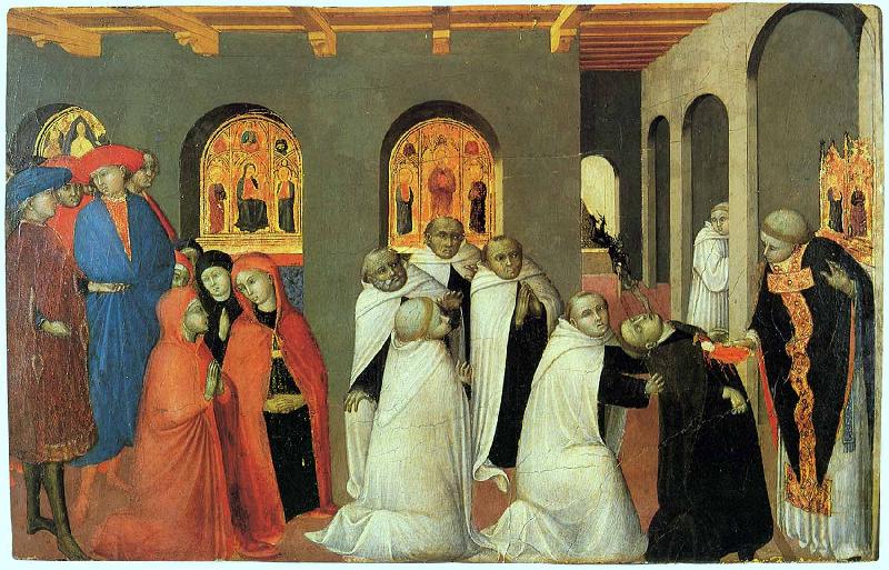Miracle of the sacrament, Stefano di Giovanni Sassetta